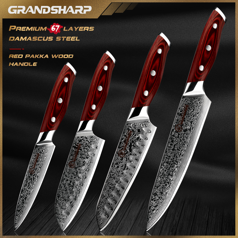 Damascus Kitchen Knife Japanes - High Tech Kitchen Accessories review and price