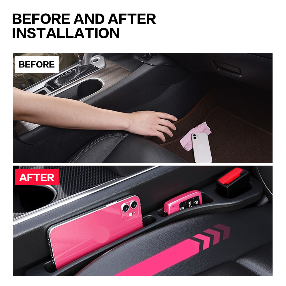 2X Car Seat Gap Filler Between - Tech Car Accessories review and price