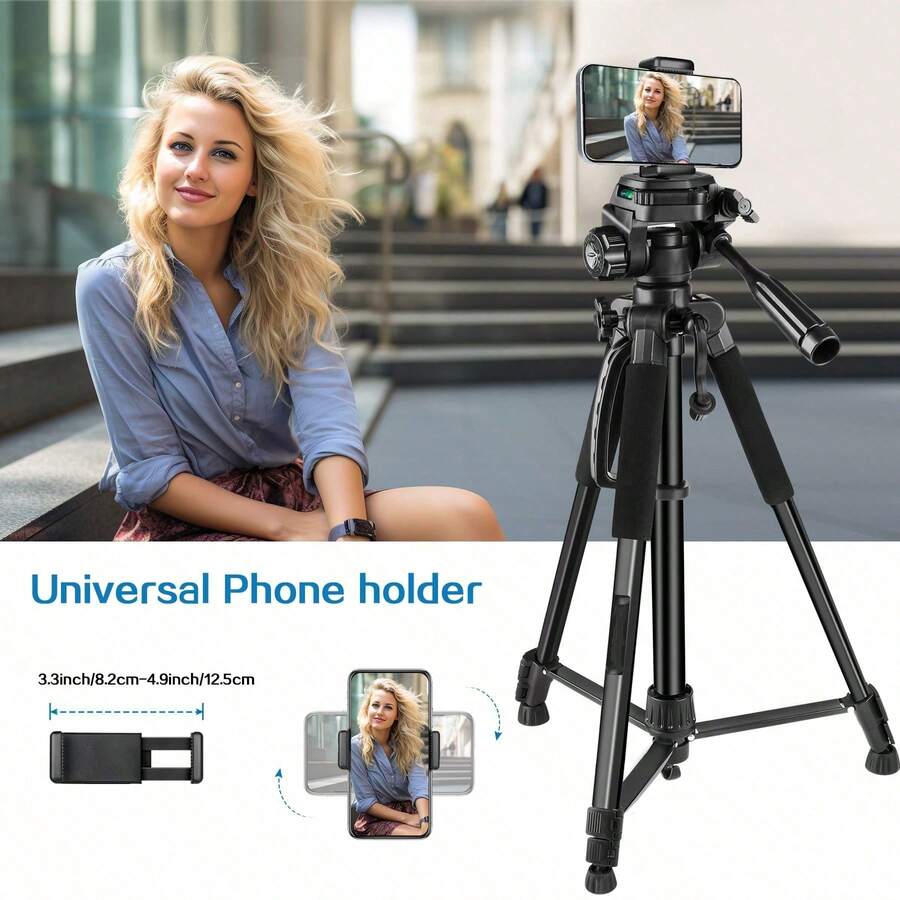 60 Inch Aluminum Camera Tripod - Phone Stand Aluminum review and price