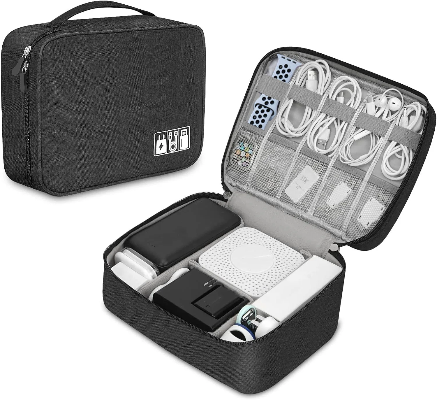 Portable Tech Organizer Case f - Tech Accessories Types review and price
