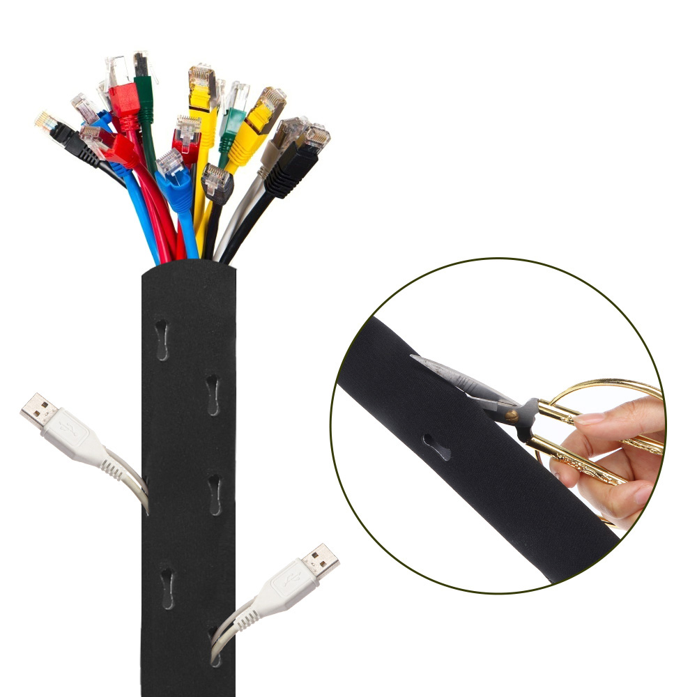 DIY Cable Management Sleeve Br - Cable Sleeve Neoprene review and price