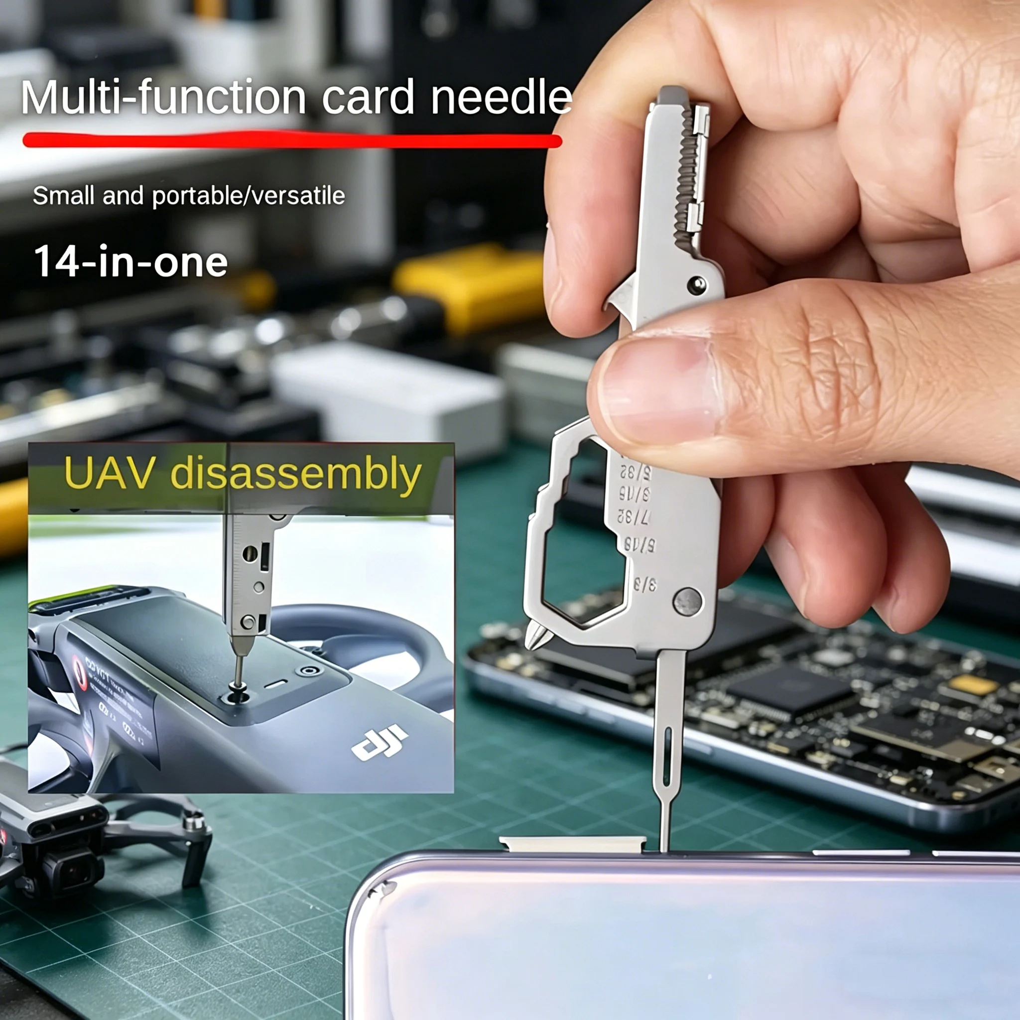 Multi-Function Keychain EDC To - Tech Accessories Kit review and price