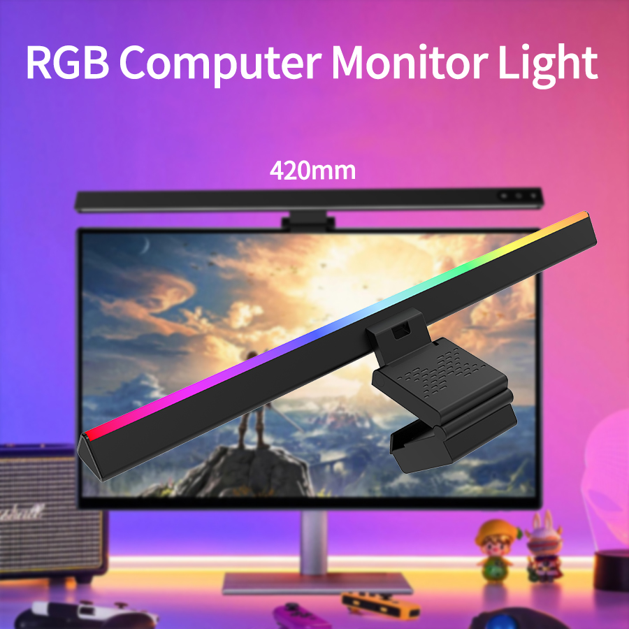 RGB Computer Monitor Light Int - Monitor Light Bar review and price