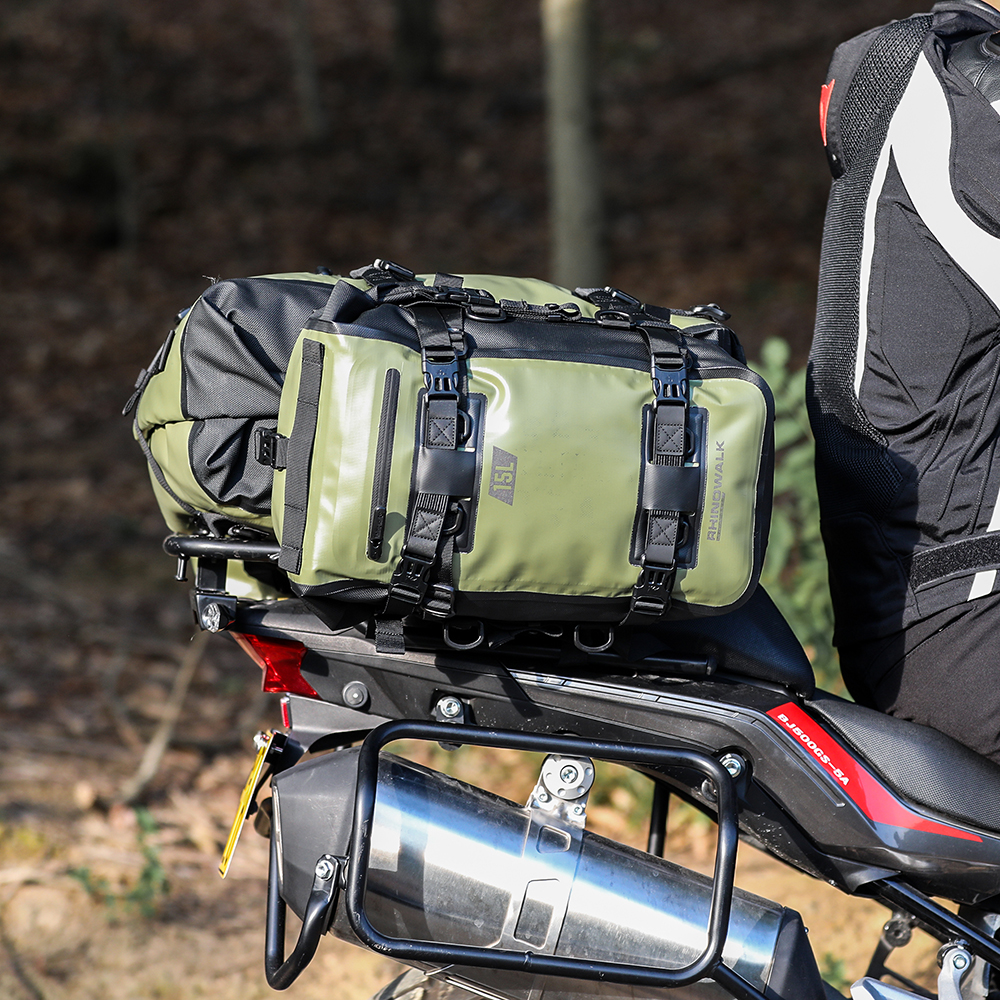 Rhinowalk Motorcycle Tail Bag  - Tech Accessories Bag review and price