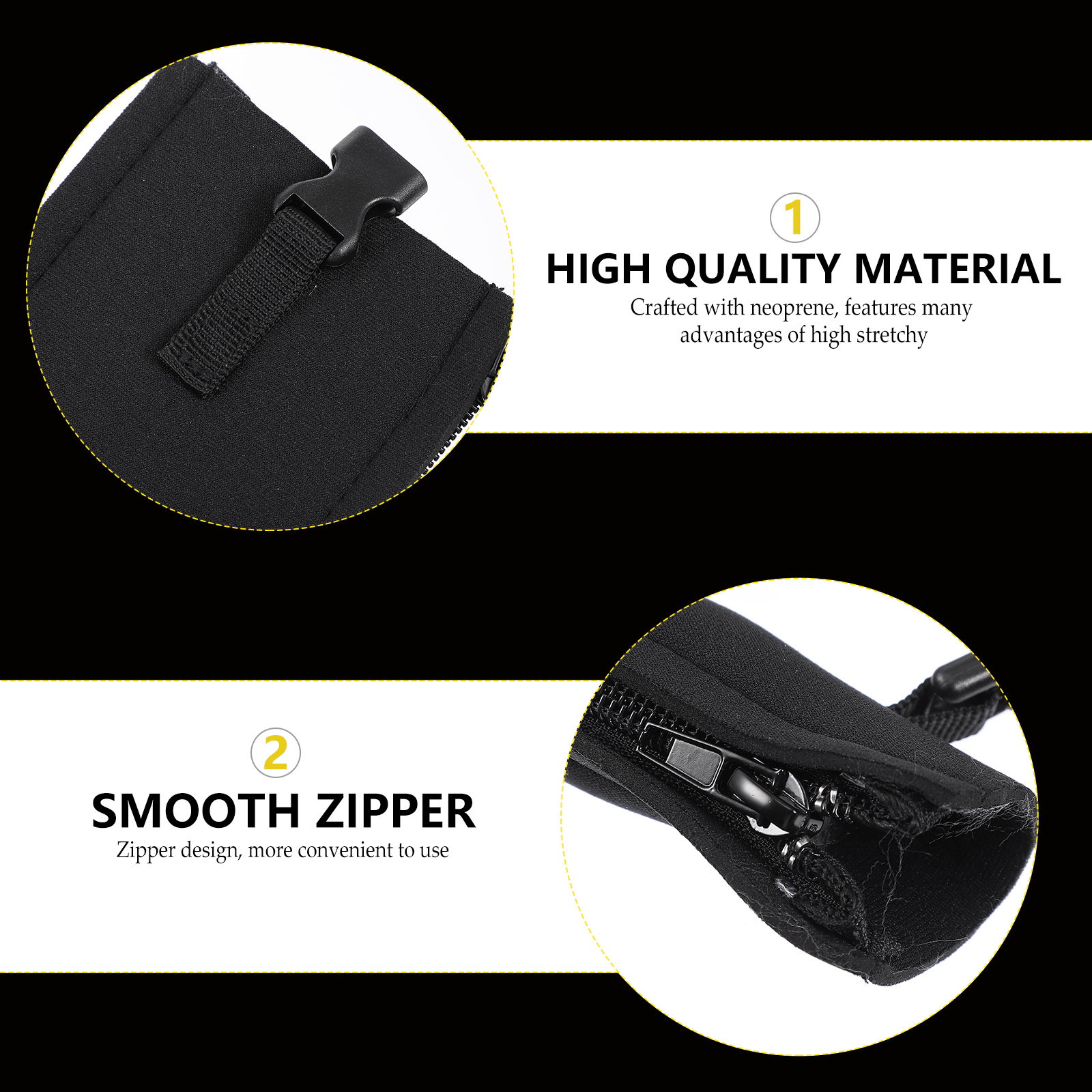 4Pcs Neoprene Cable Organizer  - Cable Sleeve Neoprene review and price