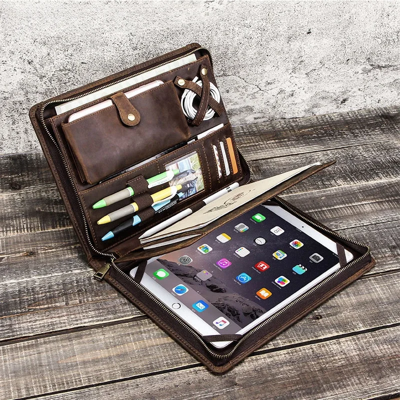 Leather Tablet Storage Bag for - Tech Accessories For Ipad review and price