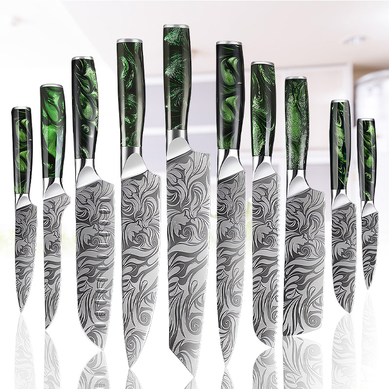 Super Sharp Damascus Pattern K - High Tech Kitchen Accessories review and price