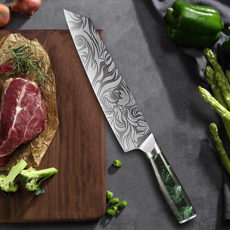 Super Sharp Damascus Pattern K - High Tech Kitchen Accessories review and price