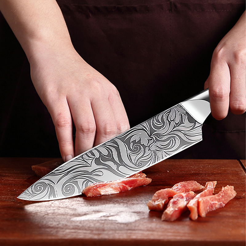 Super Sharp Damascus Pattern K - High Tech Kitchen Accessories review and price