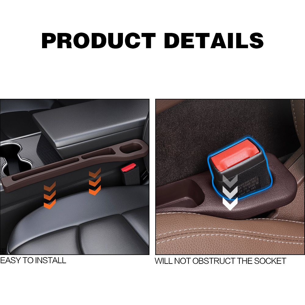 2XPCS New Car Seat Gap Filler  - Tech Car Accessories review and price