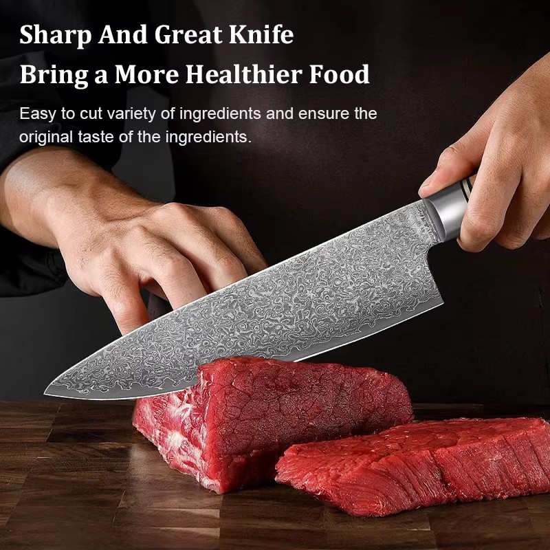 1-3PCS Knife Sets 67 Layer Dam - High Tech Kitchen Accessories review and price