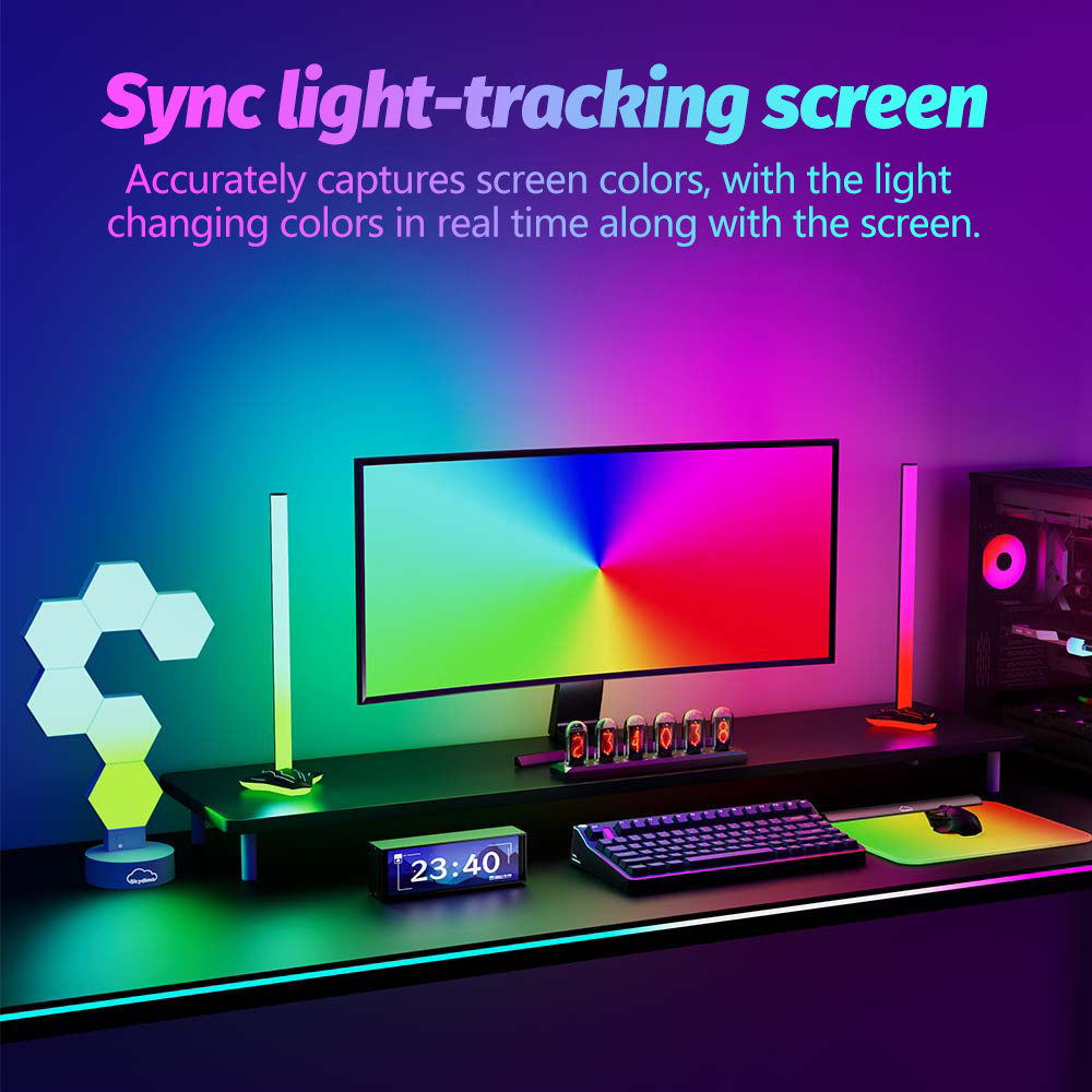 Upgraded PC Monitor Backlight  - Monitor Light Bar review and price