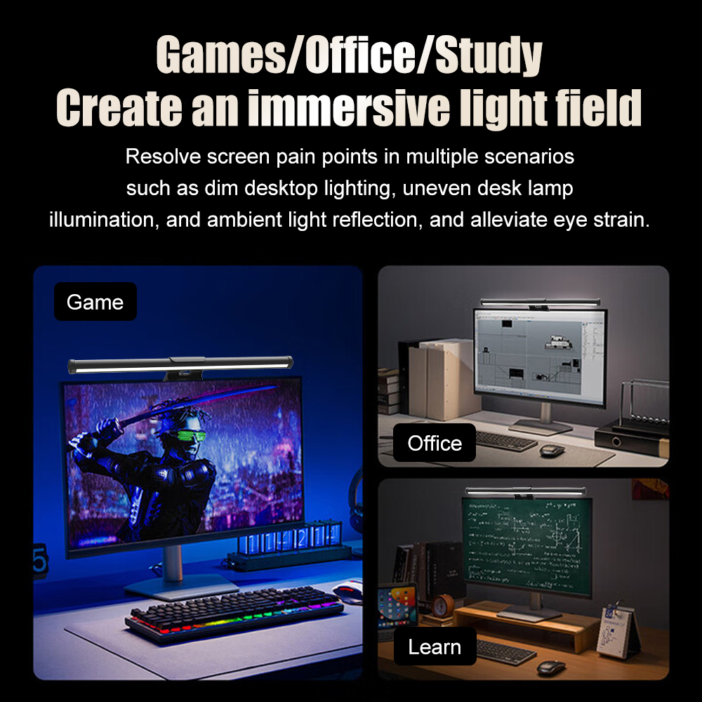 RGB Lightbar Monitor Light Bar - Monitor Light Bar review and price