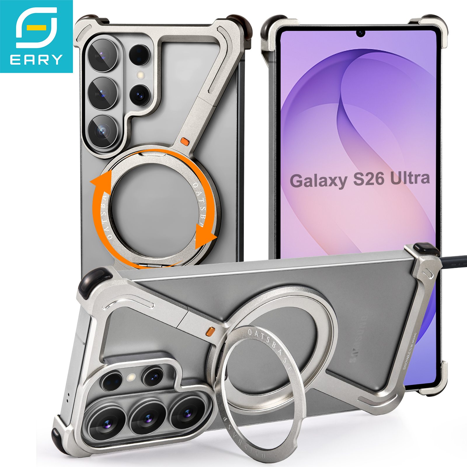 Eary for Samsung Galaxy S26 Ul - Phone Stand Aluminum review and price